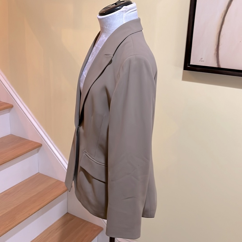 Kasper Sage Single Button Blazer - image 5